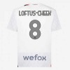 Levné AC Milán Loftus-Cheek 8 Venkovní Fotbalové dresy 2023-24 Krátký Rukáv